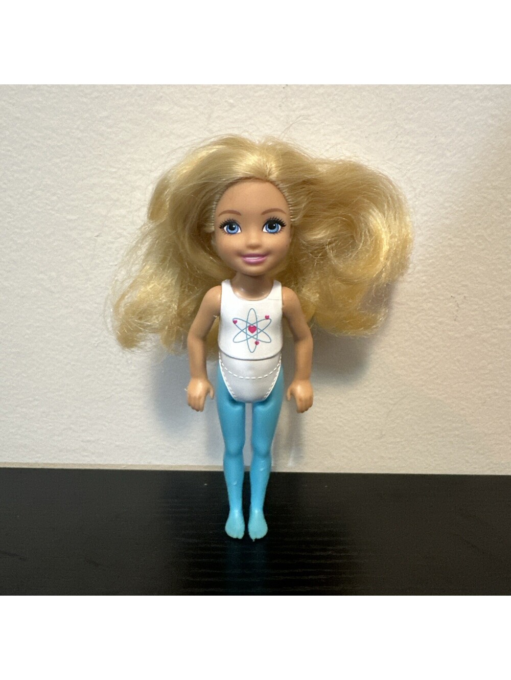 Mattel 2016 Barbie Chelsea Club Chelsea Nude Doll Blonde Hair Blue Eyes